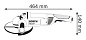 Угловая шлифмашина GWS 24-180 H (2400 Вт, круг 180х22 мм, кор.)(0 601 883 103) BOSCH фото3