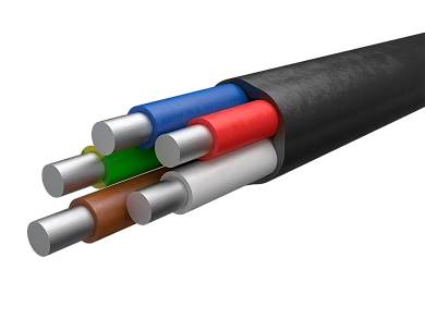 Кабель АВВГ 5х6,0 (БЕЛРОС.21884) БелРоскабель