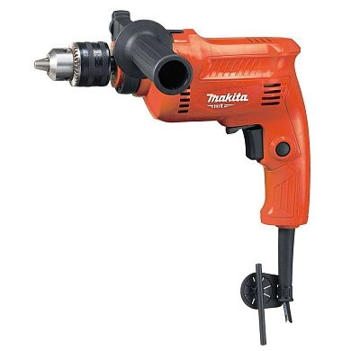 Дрель ударная M 0801 K (500 Вт, до 13 мм в мет., 1 скор., патрон ЗВП, кейс) MAKITA MT