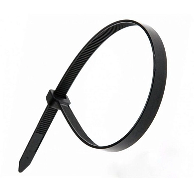 Хомут 4,8х400мм нейлон (черный) (100шт)