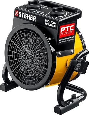 Пушка тепловая электрическая SEK-3R (2 кВт, 150 м3/ч, 230В) STEHER