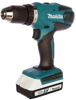 Дрель-шуруповерт аккум. DF 457 DWE (18.0 В, 2 акк. х 1.5 А/ч Li-Ion, 42 Нм, чем.) MAKITA