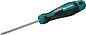 Отвертка " + ", PZ1х80мм, двухкомп. противоскользящая рукоятка, Cr-Mo-V (250073-1-080) KRAFTOOL фото2