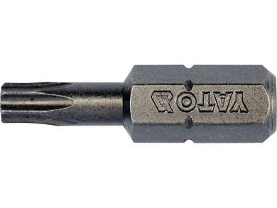Бита TORX T20х25мм 1/4" (10шт.) S2 HRC58-61 (YT-78143) YATO