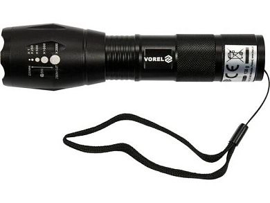 Фонарик (5W, 280lm, 1.5V, 3хААА) (88555) VOREL