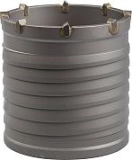 Коронка бурильная 100мм, конусная посадка (29300-100) ЗУБР