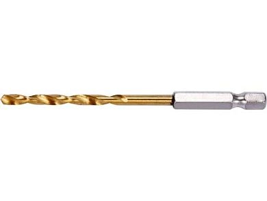 Сверло по металлу ц/х 4.5х47х100 мм, HSS-TiN, хвост. HEX 1/4" (YT-44759) YATO
