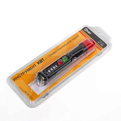 Детектор напряжения бесконтактный КТ 90 серия PROLINE (87242) КВТ