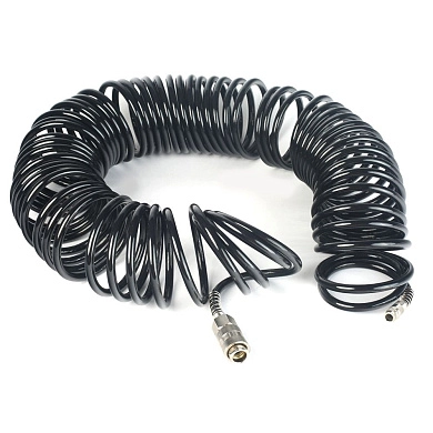 Шланг пневматический спиральный PU20 (Ø вш/вн 8/6мм 10 бар 20м) PATRIOT