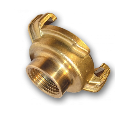 Соединитель байонетный с внутренней резьбой  1/2" GEKA PLUS, латунь (GK110) BRADAS