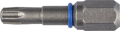 Бита ЗУБР "ЭКСПЕРТ" торсионная кованая, C 1/4", T10, 25мм,  2шт (26015-10-25-2) ЗУБР