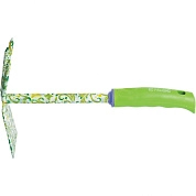 Мотыжка комбинированная, 65х310 мм, стальная, пластиковая рукоятка, FLOWER GREEN (620415) PALISAD