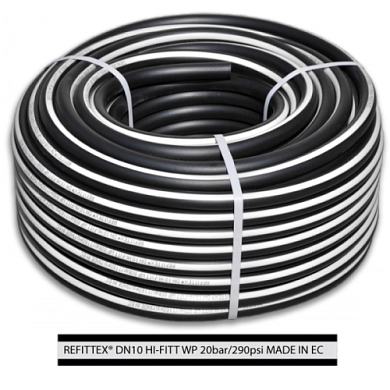 Шланг ПВХ армированный REFITTEX 20/60bar 16х23мм (бухта 50м)(RH20162350) BRADAS