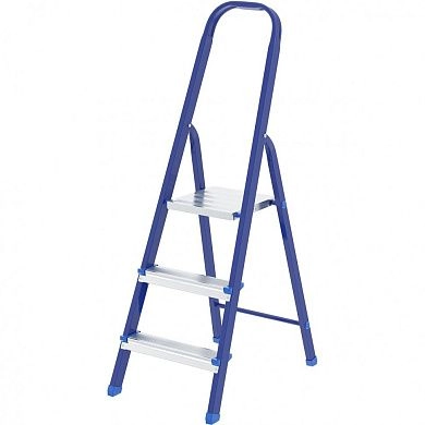 Лестница-стремянка стальн., 3 ступ, 585мм, слож.1310х400х105мм, (97843) СИБРТЕХ