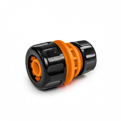 Соединение быстросъемное шланг 1/2" х шланг 3/4" BLACK LINE (ECO-PWB2101) BRADAS
