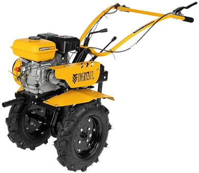 Мотоблок DPT-270S, 7 л.с., ремен.сцеп, фрез 3х4, ШОМ, передачи 2В/1Н Denzel