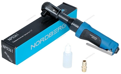Трещотка пневм. NP0361 (1/2", 88 Нм, 113 л/мин, 180 об/мин, кор.) NORDBERG