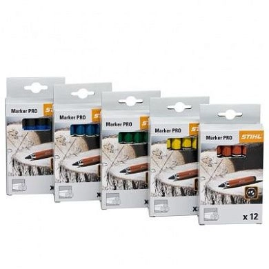 Мел разметочный Marker PRO, зеленый (12шт) 0000 881 1502 Stihl