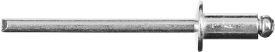Заклепка вытяжная алюминий/сталь DIN 7337 Ø 4,8x16 мм, 250шт. (31305-48-16) ЗУБР