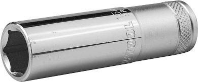 Головка 1/2" 15мм 6гр., глубокая, Cr-V (27807-15_z01) KRAFTOOL