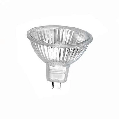Лампа галоген. АКЦЕНТ MR16 12В  20W 36° GU5.3 с отраж. и защит. стеклом