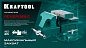 Тиски слесарные чугунные, поворотные 165мм "Reversible" (32705-165) KRAFTOOL фото10