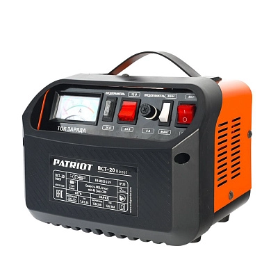 Устройство зарядное BCT20 Boost (0,7 кВт 12/24В 18А 220В) PATRIOT / OPTIMA