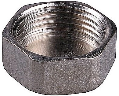Заглушка GENERAL FITTINGS никелированная латунь, 6-ти гранная головка, внутренняя резьба, 1"
