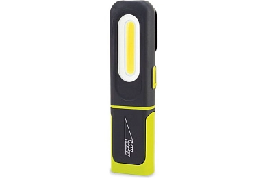 Фонарь ЯРКИЙ ЛУЧ "OPTIMUS ACCU Pocket Twist" 5W COB 100/350лм +SMD 70лм, крюк/магнит, Li-Ion 1200mA