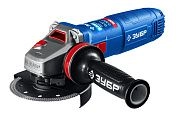 Угловая шлифмашина УШМ-П125-1505 ЭПСТ (1500 Вт, круг 125х22 мм, регул. обор., пл. пуск, кор.) ЗУБР