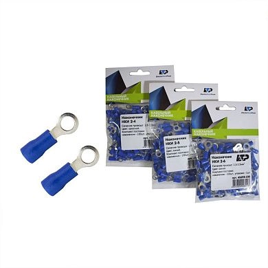 Наконечник кольцевой изолированный НКИ 2-4 (1,5-2,5мм уп/100шт) 45691-100 ETP