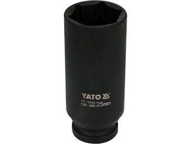 Головка ударн. 1/2" 25мм L78мм 6гр. CrMo (YT-1045) YATO