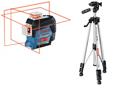 Нивелир лазерный линейный GLL 3-80C + BS150 (0 601 063 R01) BOSCH