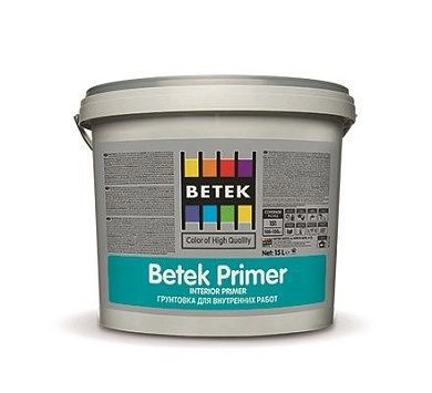 Грунтовка для внутренних работ BETEK PRIMER 2.5 л