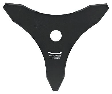 Нож к триммеру 3-зуба 255*25,4 мм к RBC411U / EBH341U / EM…../ DUR369L / ... (195299-1) MAKITA