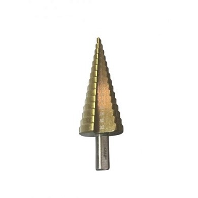 Сверло ступенчатое 4-32 мм HSS, 15 ступеней (HD-44735) H-D