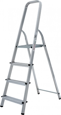 Лестница-стремянка алюм. NV1110 (4 ступ. 81/148см, 3.5кг) Новая высота