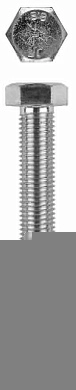 Болт шестигранный M10x20 ГОСТ 7798/DIN 933 кл.пр. 8,8 оцинк. 200шт. (303074-10-020) KRAFTOOL