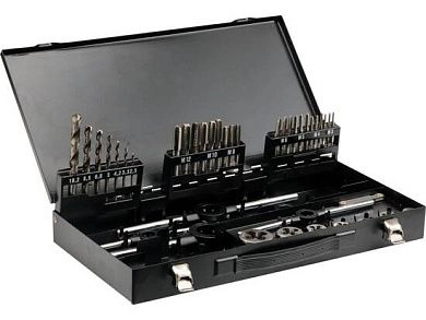Набор метчиков и плашек M3-M12 (44пр.)(YT-2978) YATO