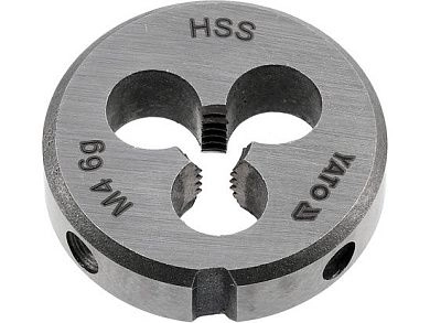 Плашка м/р М4х0.7 HSS M2 (YT-2961) YATO