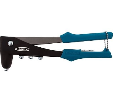 Заклепочник литой 285 мм (заклепки 2,4-3,2-4,0-4,8) (40401) GROSS