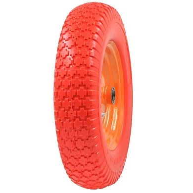 Колесо BRADO для тачки 4.00-8 PU (20х80) (2x130 expert PRO, 2x140), BRADO