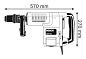 Молоток отбойный GSH 11 E (SDS-MAX, 1500 Вт, 16.8 Дж, чем.)(0 611 316 708) BOSCH фото3