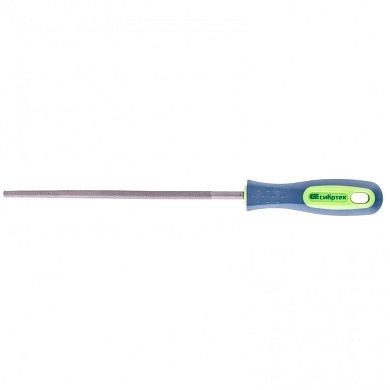 Напильник круглый №2, 200мм., 2-комп.рукоятка (16127) СИБРТЕХ