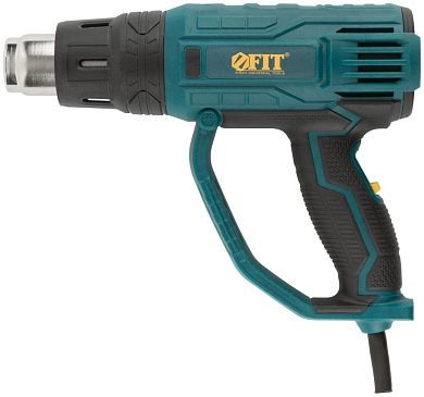 Фен технический HG-2003 (2000 Вт; 2 режима, 350-600 °C; 4 насадки, рез. накл.; кор.)(F_80612) FIT