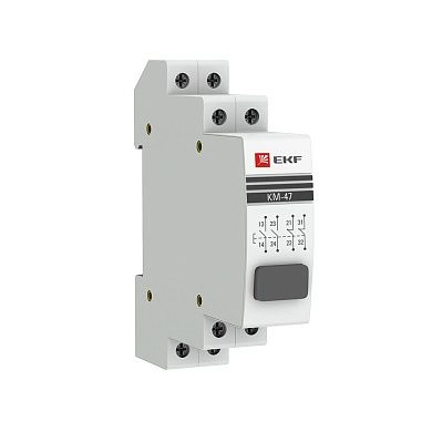 Кнопка модульная КМ-47 IP20 серая (mdb-47-grey-pro) EKF PROxima