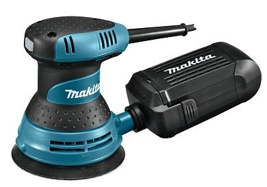 Эксцентриковая шлифмашина BO 5030 K (300 Вт, 125 мм, чем.) MAKITA