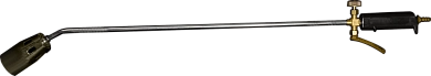 Горелка кровельная изогнутая ГВ-111-Р (рычажная дл 950мм пропан/бутан Ø 50мм)