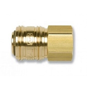 Соединение быстросъемное с клапаном внутрення резьба 1/2" (латунь)(S33-40SFB) PROWIN