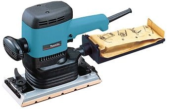 Виброшлифмашина 9046 (600 Вт, подошва 115х229мм, ампл. 5.0мм, кор.) MAKITA